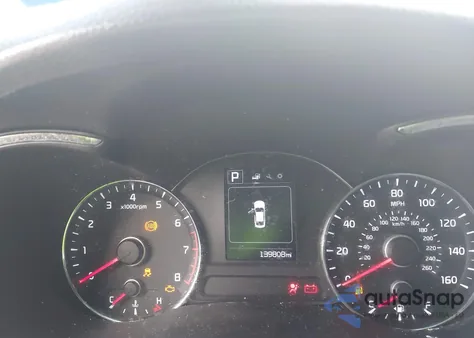 2017 Kia Forte Lx z USA, uszkodzony, nr VIN 3KPFL4A76HE013018